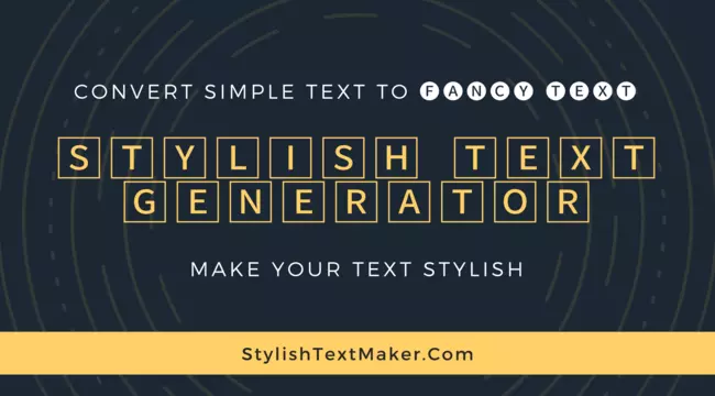 Stylish Text Generator Tool Featured Image
